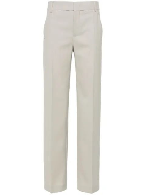 MOSCHINO JEANS pressed-crease trousers