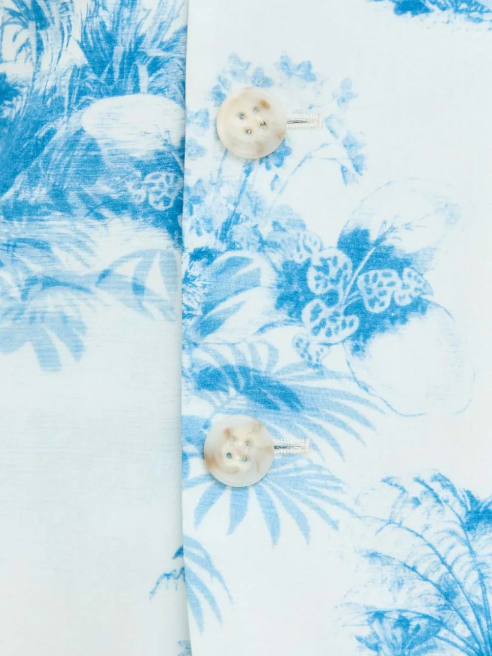 RED Valentino Blazer met knopen en print Blauw