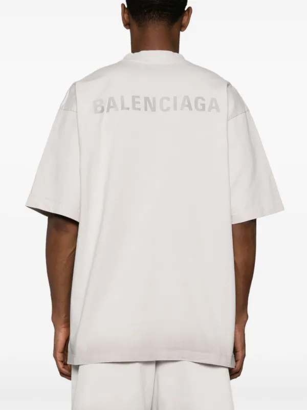 T-shirt Balenciaga White size S International in Cotton