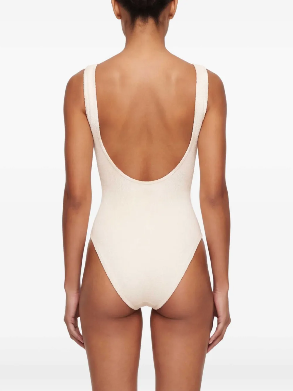 Hunza G Strandkleding van zijdeblend Beige