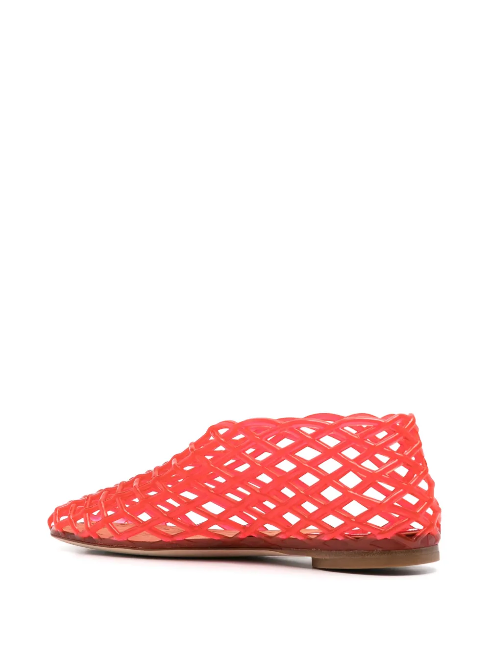 The Row Mara loafers met gekooid design Rood