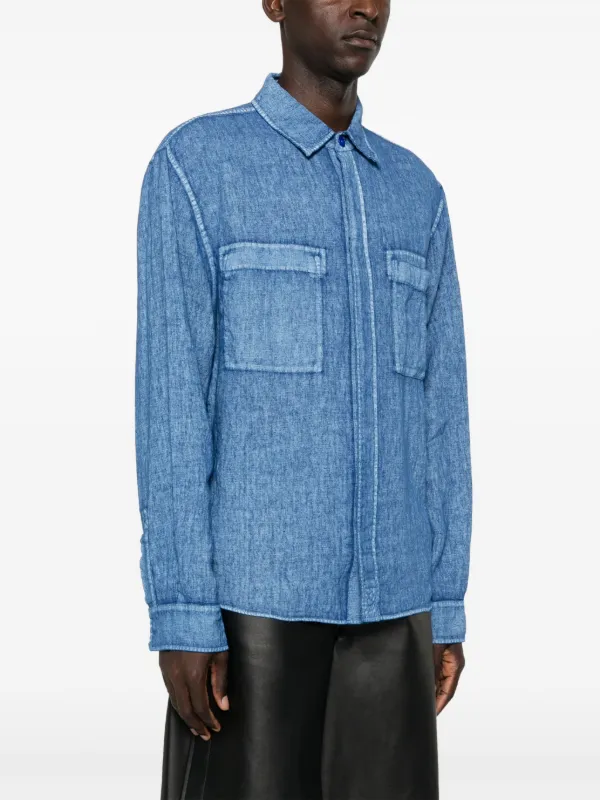 Burberry linen shirt outlet
