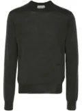 Lanvin seam-detail wool jumper - Grey