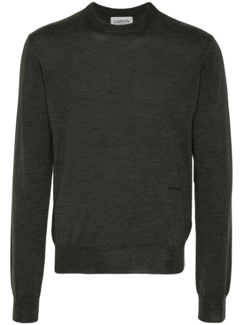 Lanvin seam-detail wool jumper Men