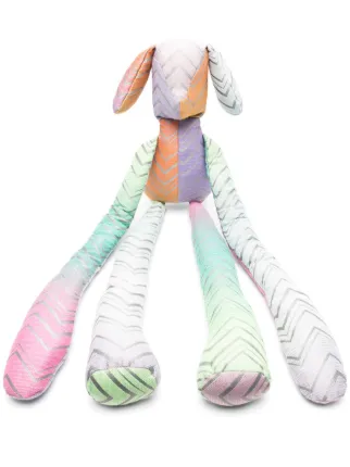 Missoni Home Rabbit Puppet Cushion | Purple | FARFETCH