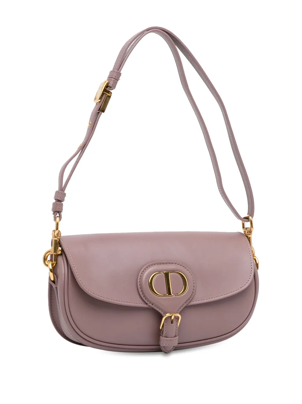 Pre-owned Dior 2022 Bobby East West Crossbody Bag In Purple