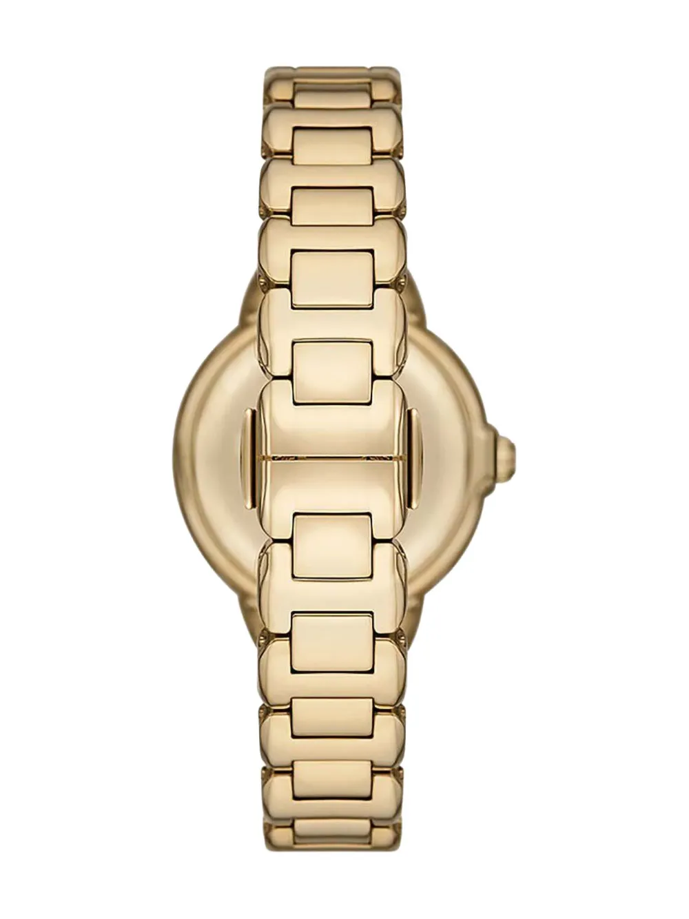 Emporio Armani Three-hand Gold-tone Stainless Steel Watch