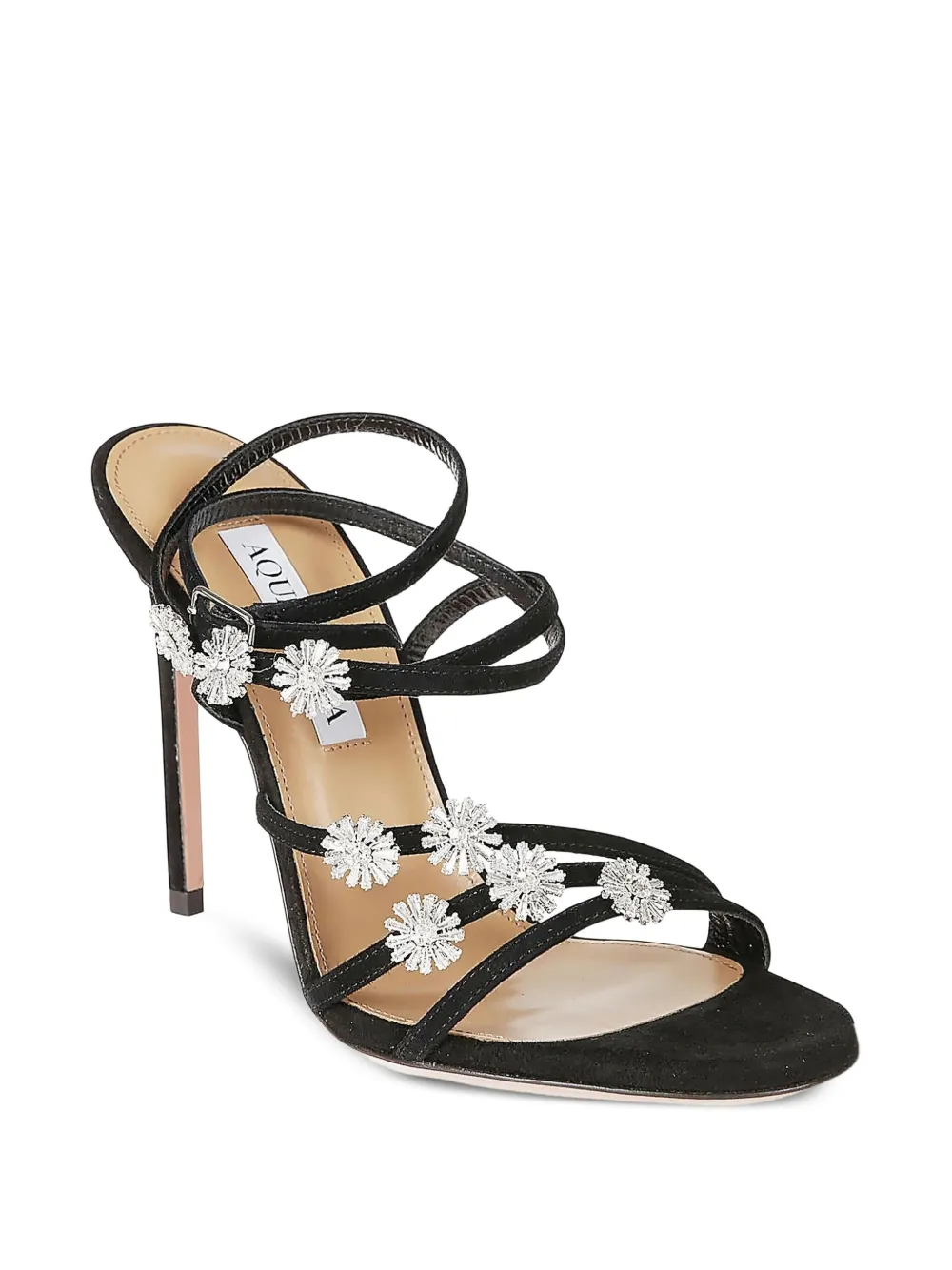 Aquazzura 100 mm Starry Night pumps Zwart