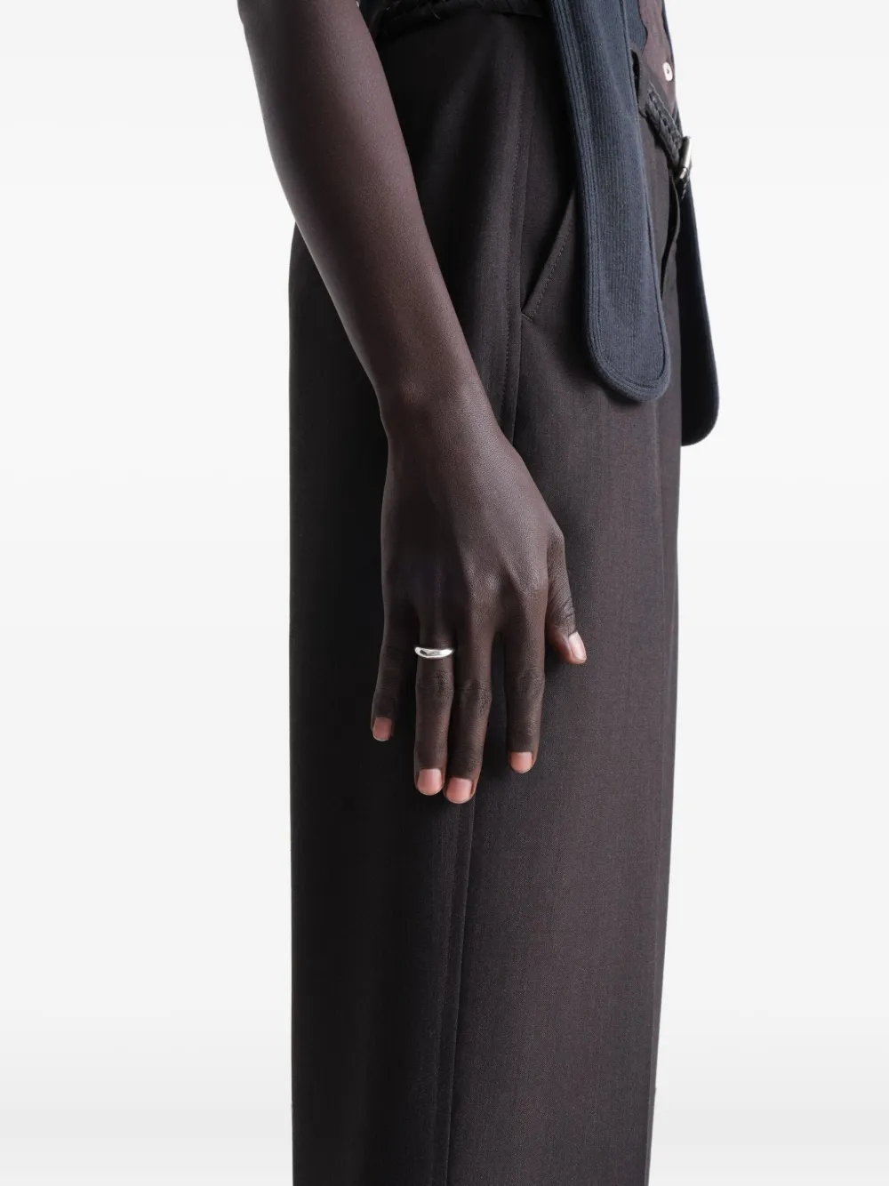 LEMAIRE Drop ring - Zilver