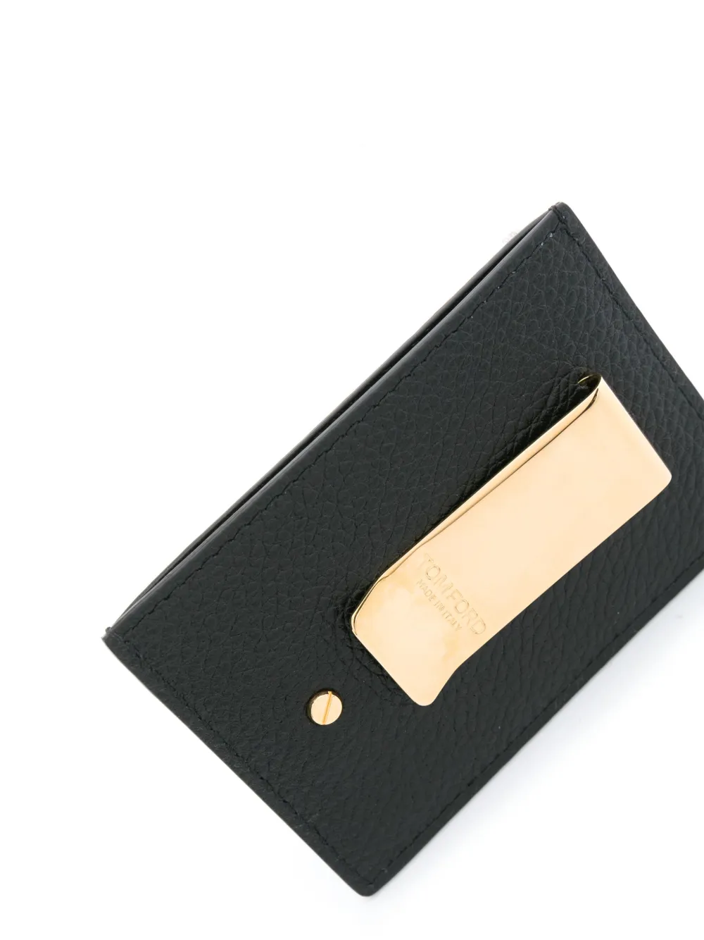 TOM FORD Pasjeshouder met geldclip Zwart