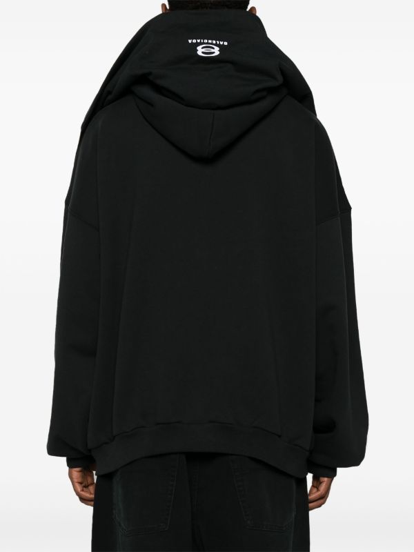 Balenciaga double hem hoodie on sale