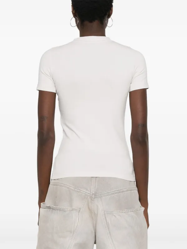 Balenciaga Beverly Hills Embroidered T-shirt | Neutrals