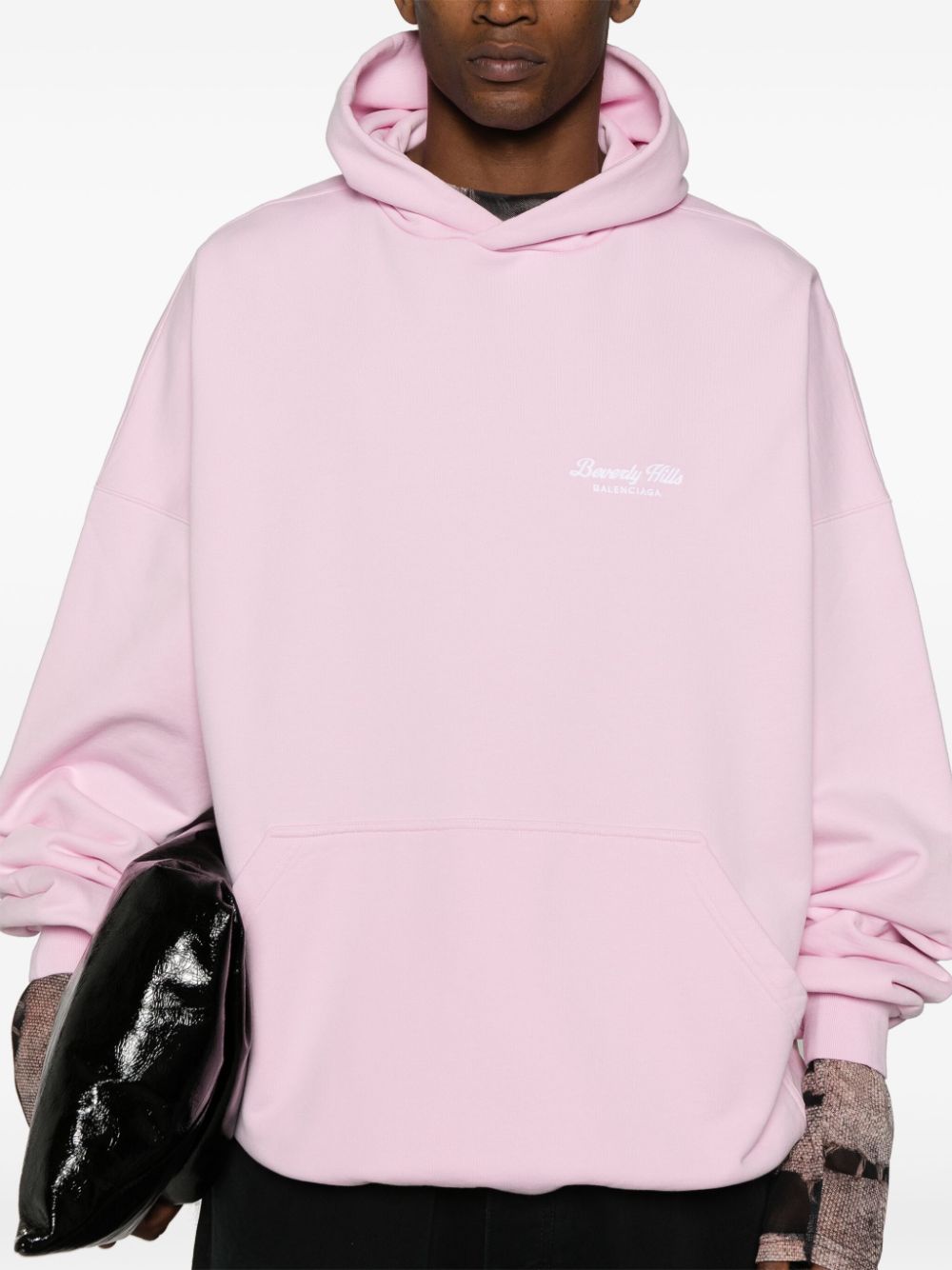 Balenciaga Beverly Hills embroidered hoodie Women