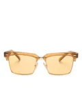 Miu Miu Eyewear MU10ZS rectangle-frame sunglasses - Orange