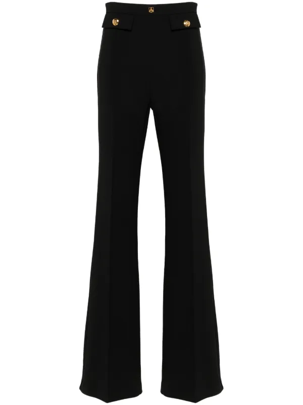 パンツ Elisabetta Franchi Tailored Flared Trousers 23971321_54148486_600.jpg