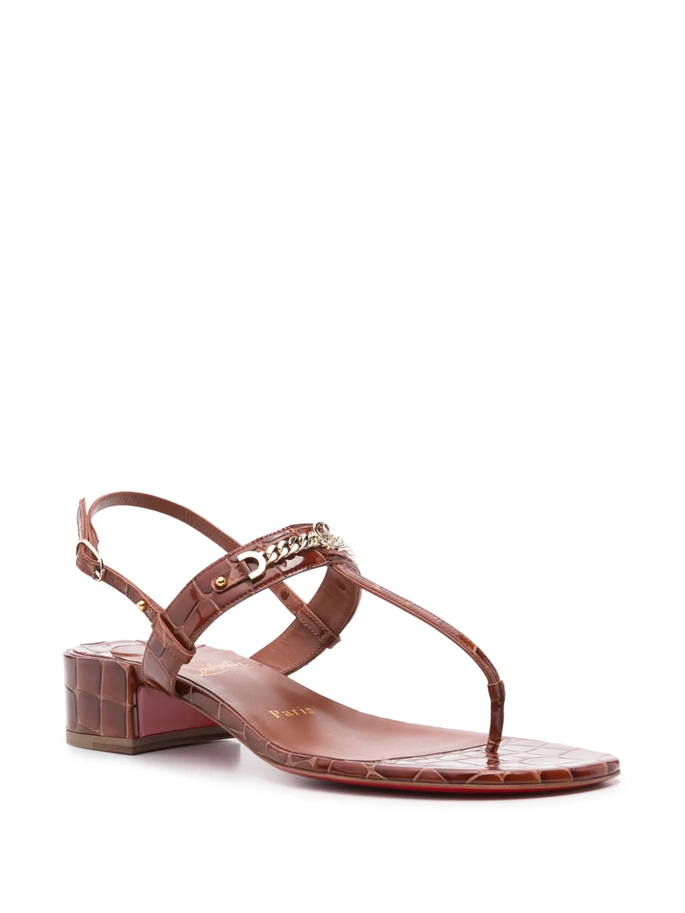 Christian Louboutin MJ Thong flat sandals | Heeled Sandals | Image 2