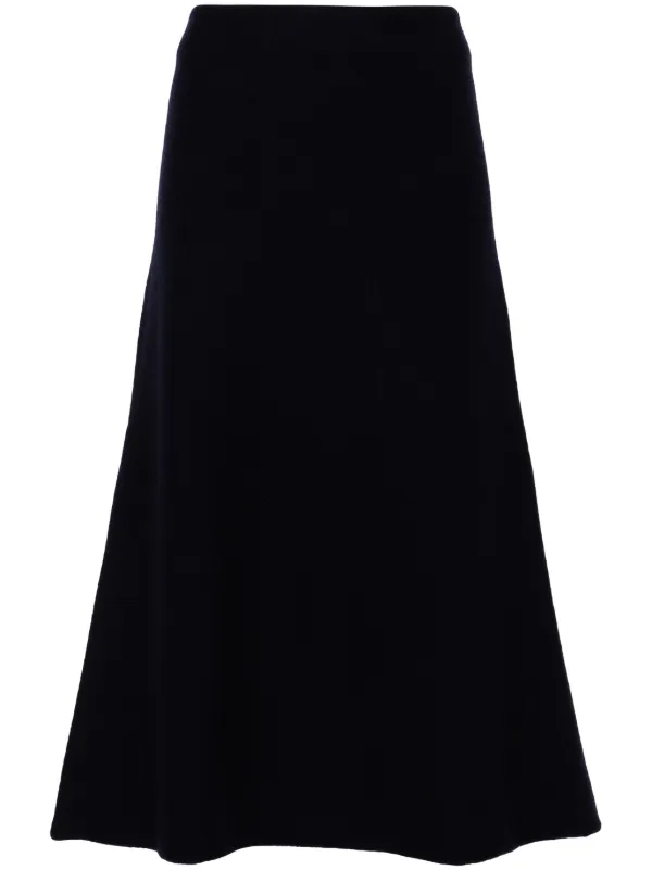 Jil Sander Aラインスカート | ブルー | FARFETCH JP