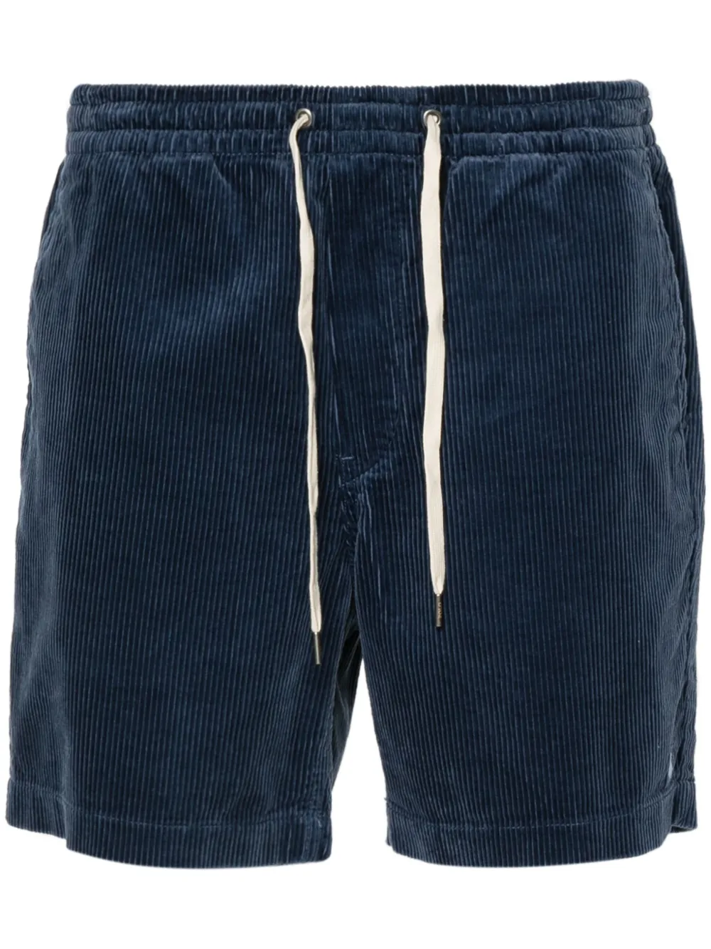 Polo Ralph Lauren Velvet Bermuda Shorts In Blue