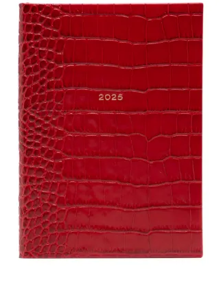 Smythson 2025 Soho Weekly Planner | Red | FARFETCH