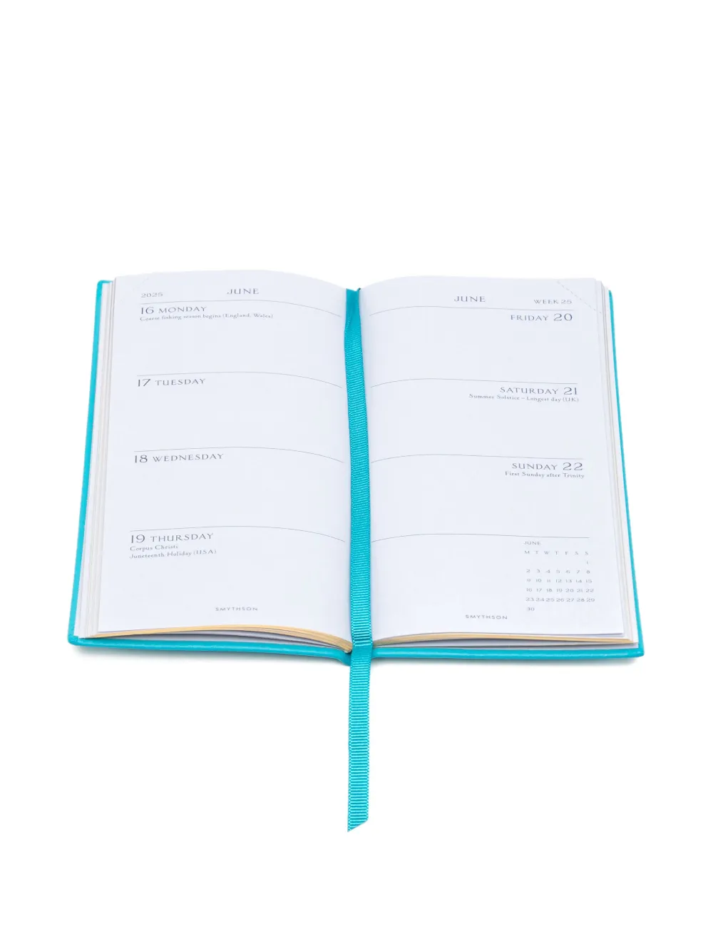 Smythson Agenda Semanal Panama 2025 | Azul | FARFETCH BR