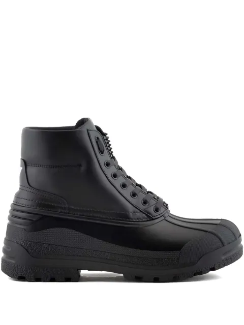 Emporio Armani botas con agujetas