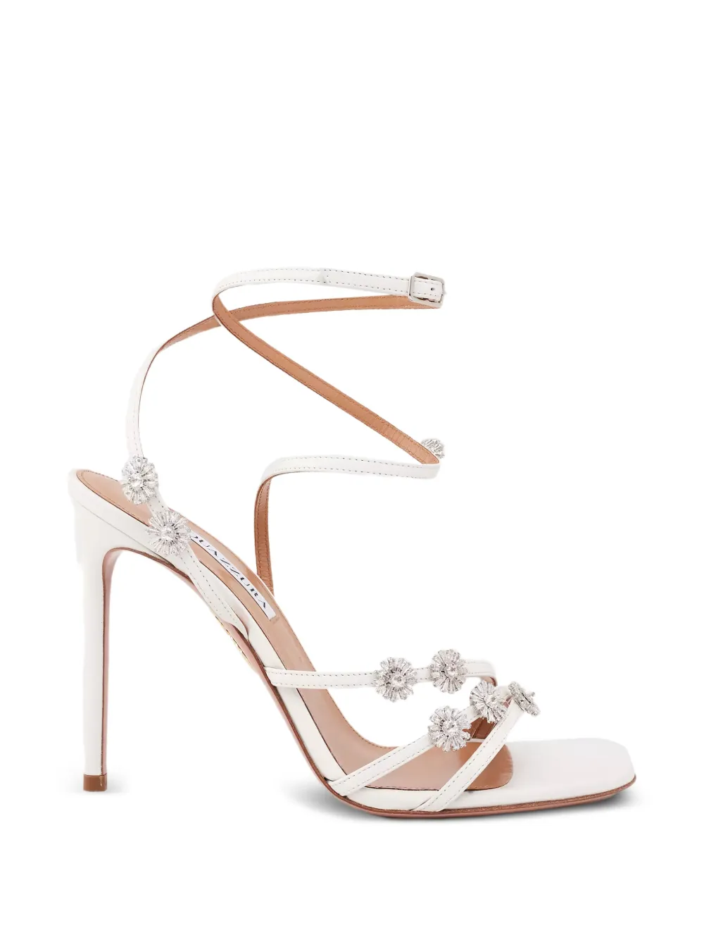 Aquazzura open toe sandals Wit