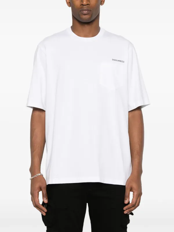 DSQUARED2 ロゴ Tシャツ | ホワイト | FARFETCH JP