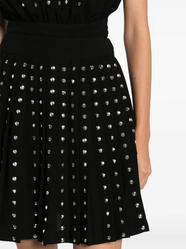 ミニスカート Saiid Kobeisy Beaded Tennis Skirt Saiid Kobeisy Beaded Tennis Skirt | Black | FARFETCH