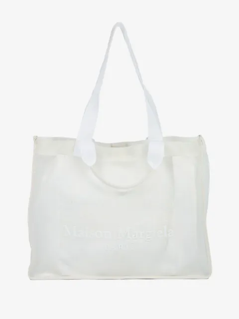 Maison Margiela tote grande con logo bordado