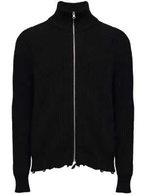 Balenciaga Y2k Zip-up Cardigan | Black | FARFETCH ID