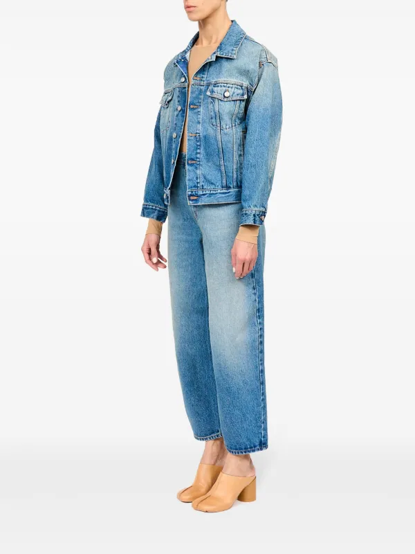 MM6 Maison Margiela デニムジャケット | ブルー | FARFETCH JP