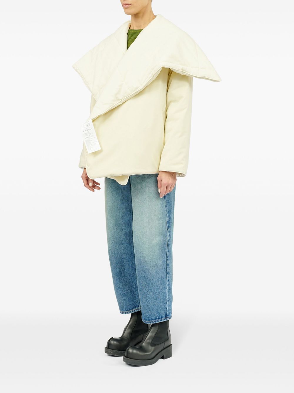 MM6 Maison Margiela oversize-collar padded jacket Women