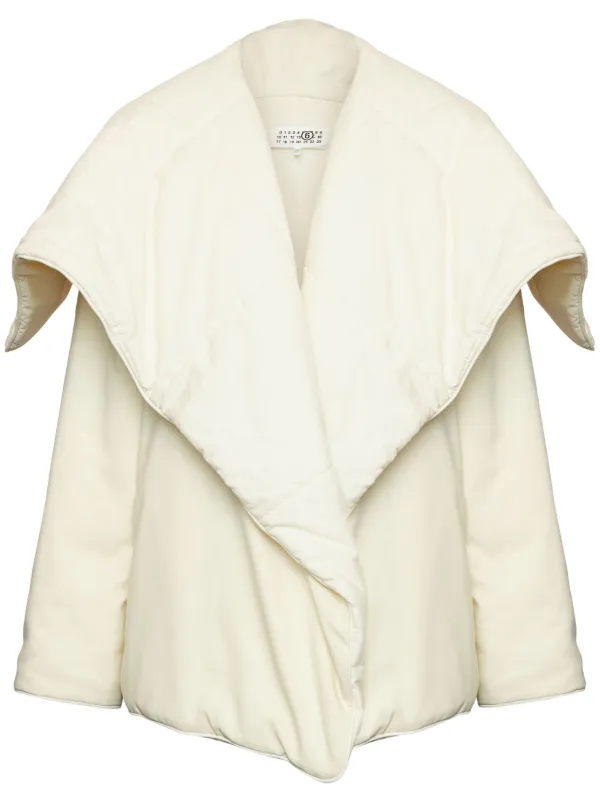MM6 Maison Margiela パデッドジャケット | ニュートラル | FARFETCH JP