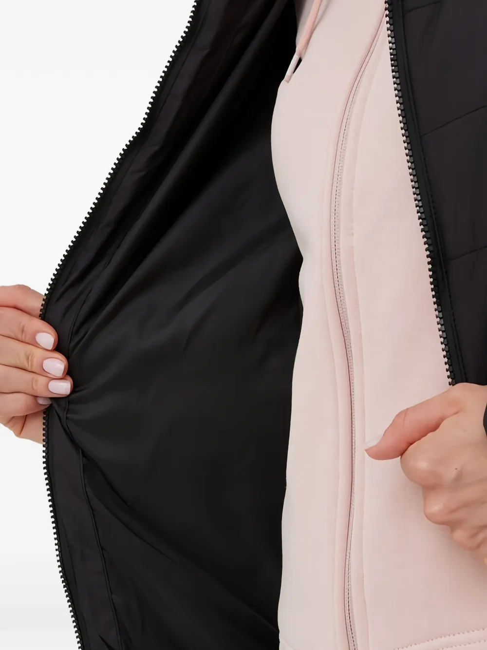 PUMA Donsjack met capuchon Zwart