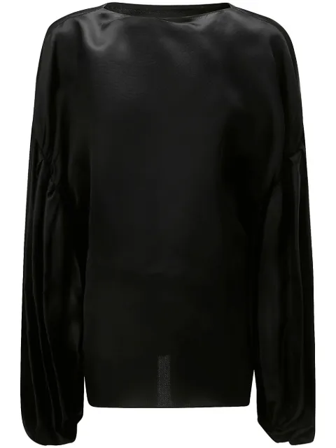 KHAITE blusa de seda Quico