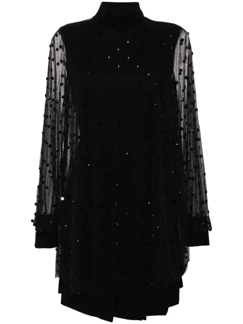 Robe à ornements de perles - Saiid Kobeisy - Modalova