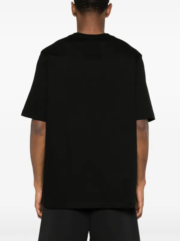 【関税込み】Lanvin ブラック ロゴ Tシャツ Lanvin ロゴ Tシャツ | ブラック | FARFETCH JP