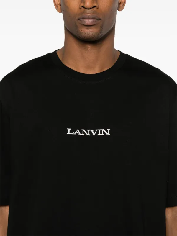 Tシャツ・カットソー LANVIN Men T Shirts RMTS0115J134P2510 Black RM-TS0026-J198-P2410_1.jpg?