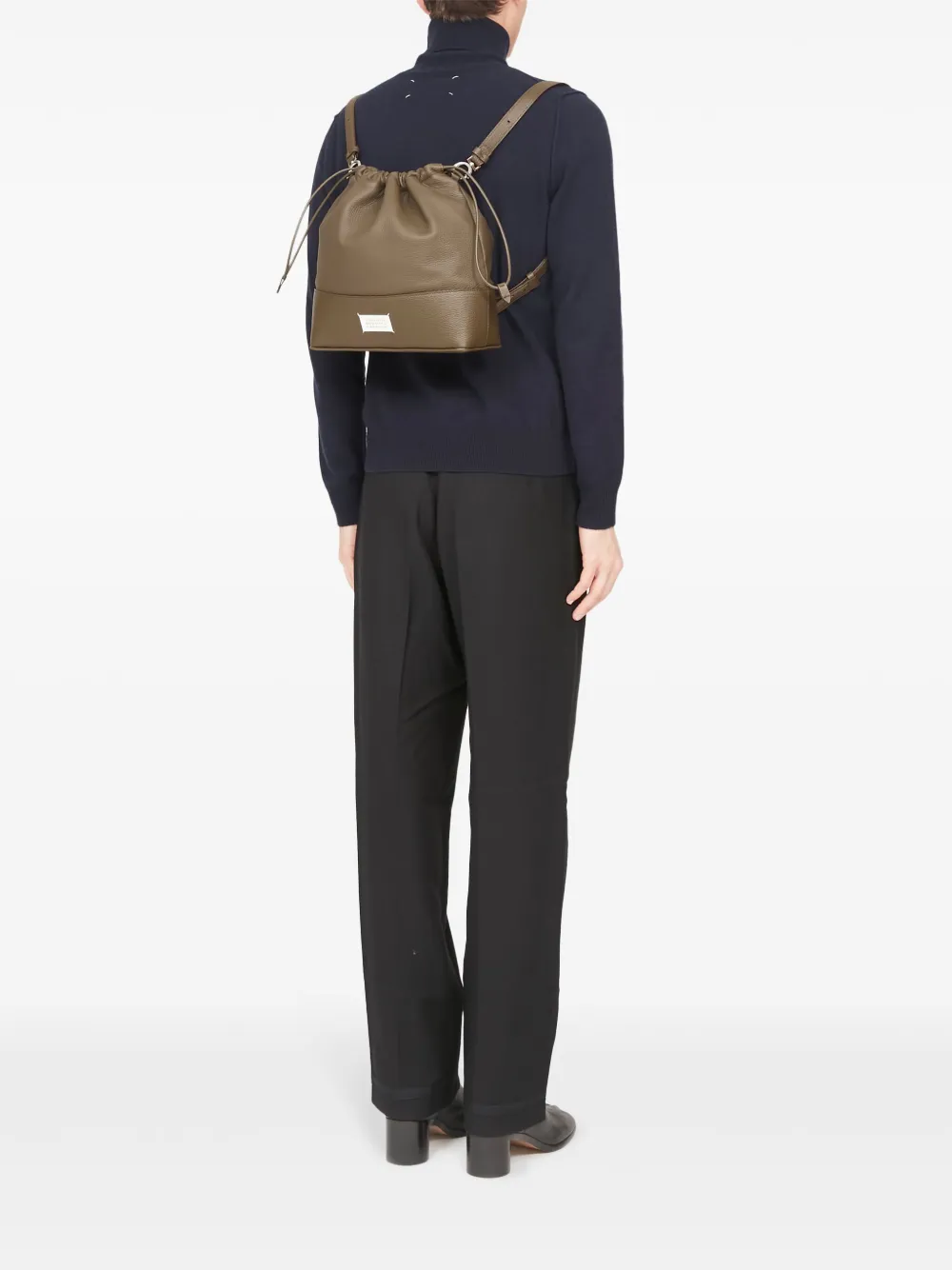 Maison Margiela 5AC leren rugzak Groen