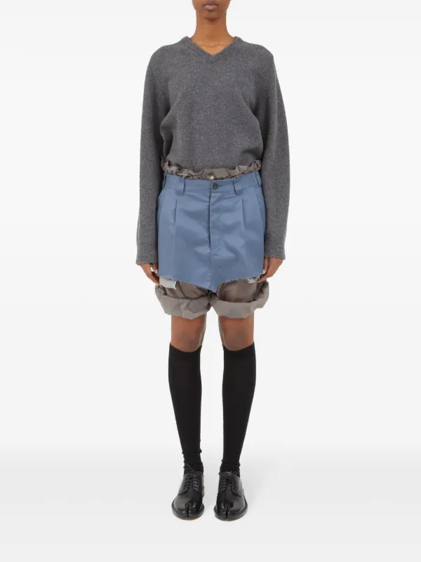 MAISON SPECIAL✨ Shirt Layered Mini Skirt MAISON SPECIAL✨ Shirt Layered Mini Skirt MAISON SPECIAL