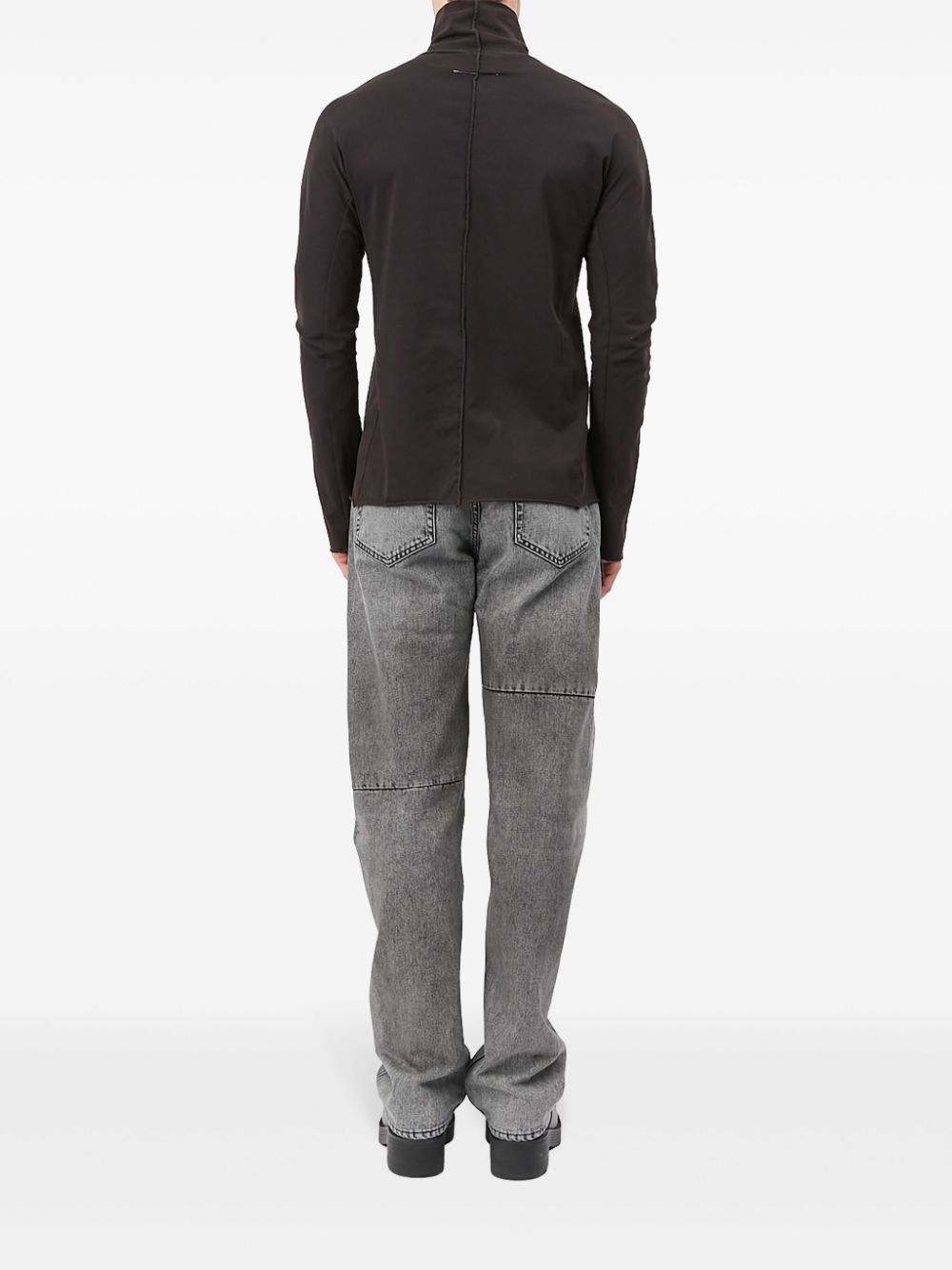 MM6 Maison Margiela roll-neck cotton jersey jumper Men