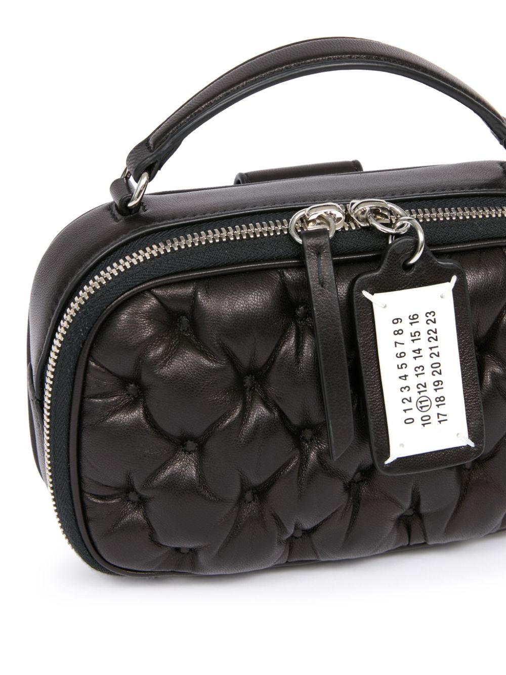 Shop Maison Margiela Glam Slam Belt Bag In Black