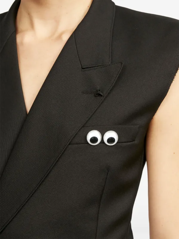 MAISONMARGIELA ブローチ MM6 Maison Margiela Google Eyes ブローチ | ホワイト