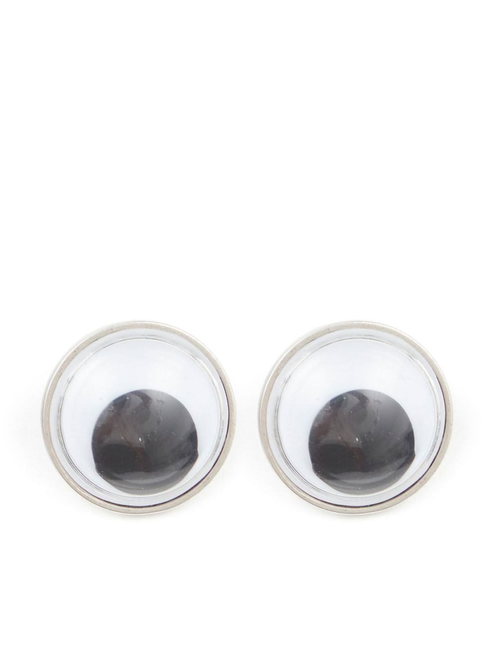 MM6 Maison Margiela Google Eyes pin brooch - White