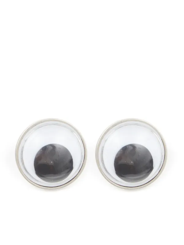 【関税込み】MM6 Maison Margiela ブローチ MM6 Maison Margiela Google Eyes ブローチ | ホワイト