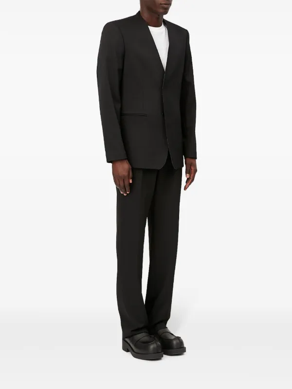 【関税込み】MM6 Maison Margiela ブラック シングルジャケット MM6 Maison Margiela シングルジャケット | ブラック | FARFETCH JP
