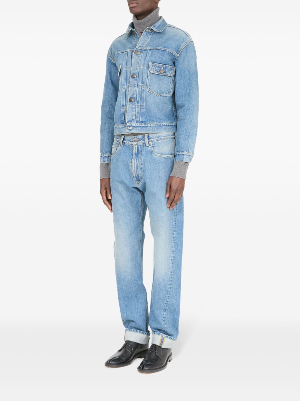 MM6 Maison Margiela four-stitch denim jacket Men