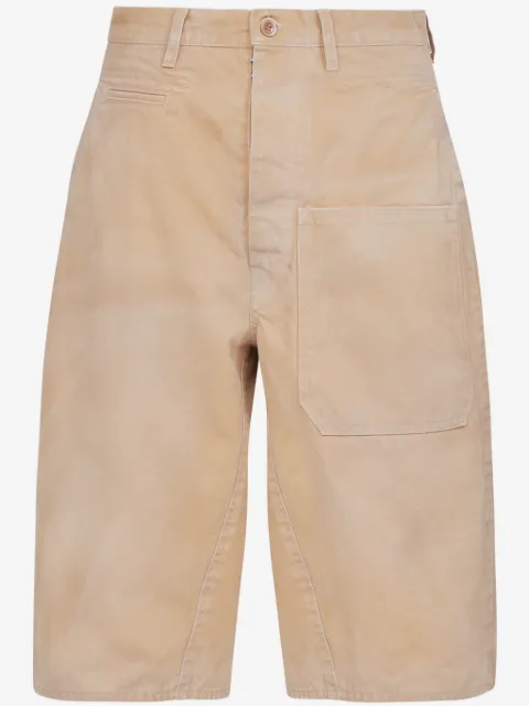 Maison Margiela high-waisted cotton shorts 