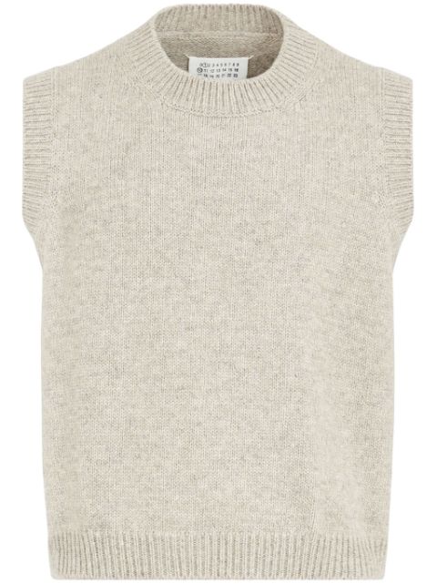 Maison Margiela Shetland wool vest Men