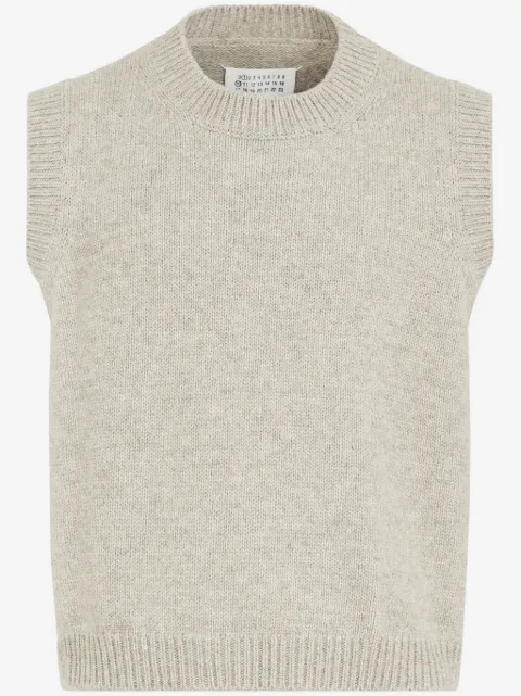 Maison Margiela gilet Shetland en laine